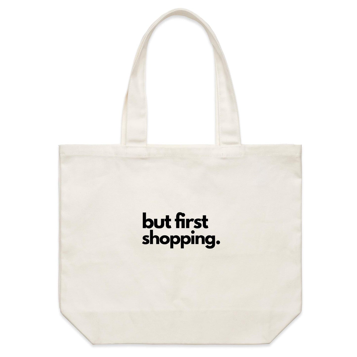 but first shopping...Shoulder Canvas Tote Bag