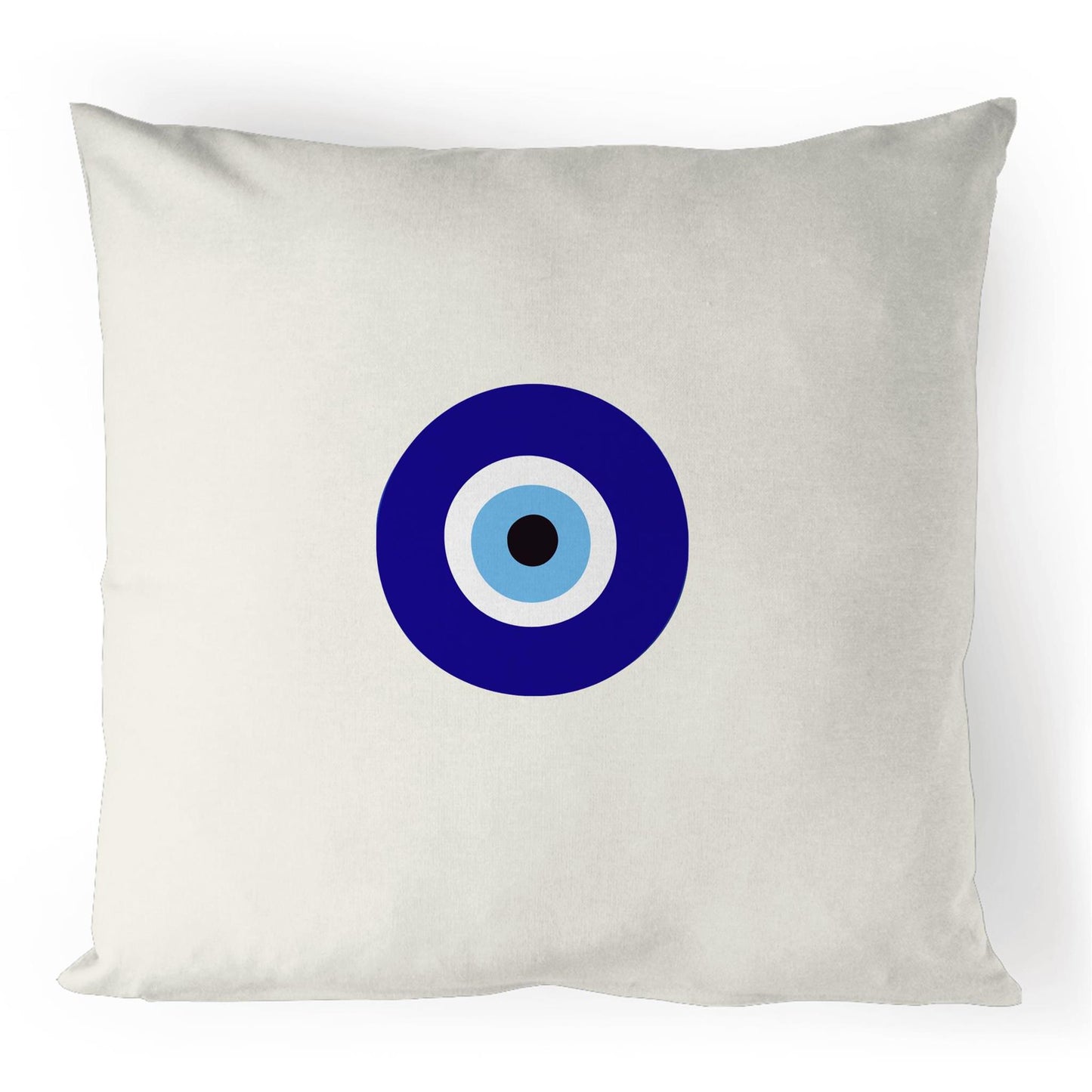 Evil eye 100% Linen Cushion Cover