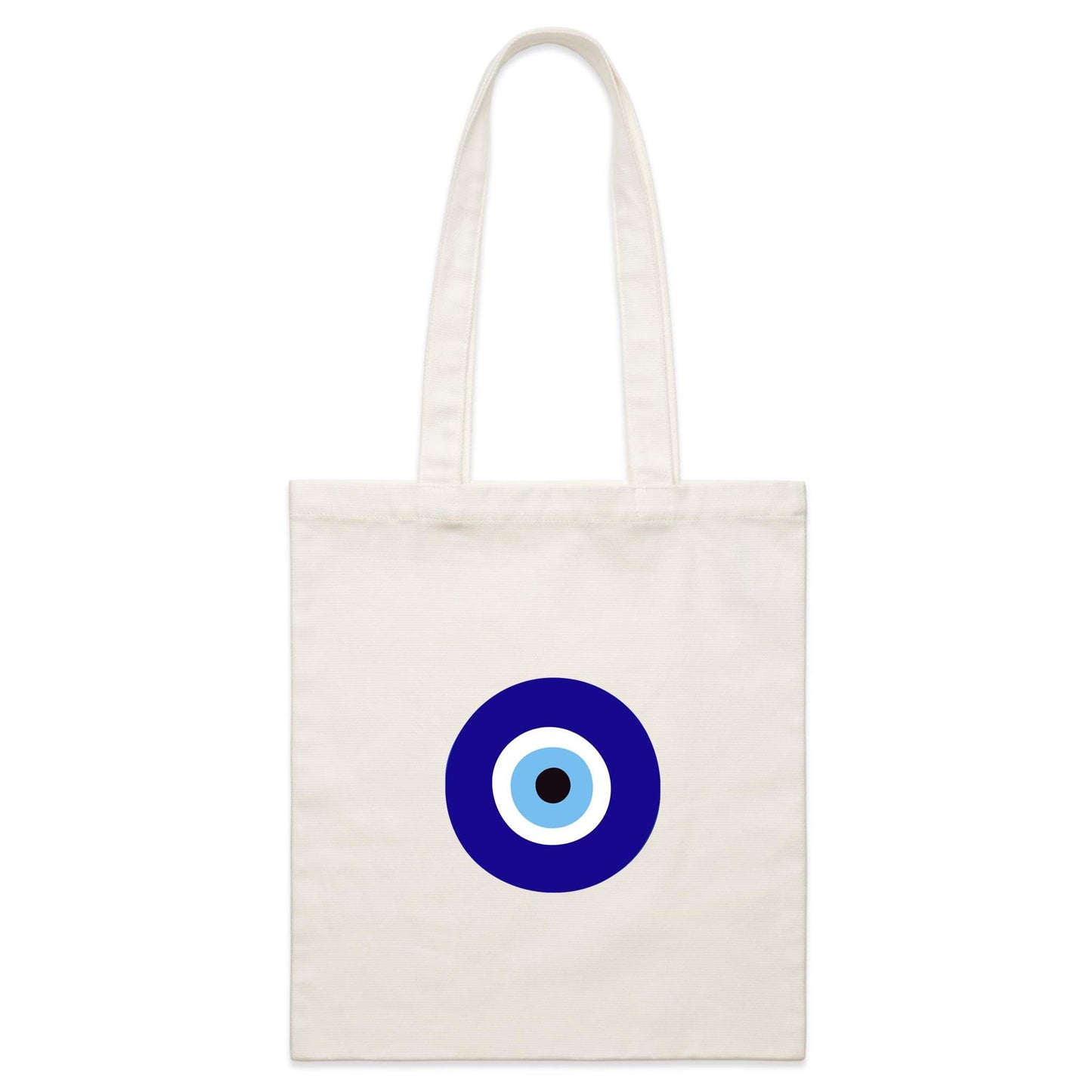 Evil eye Parcel Canvas Tote Bag